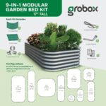 17" Tall 9-In-1 Modular Garden Kit